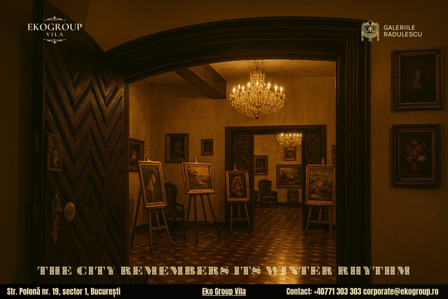 Tradiții de Crăciun în lumina farmecului interbelic: Eko Group Vila dezvăluie Crăciunul anilor ’30